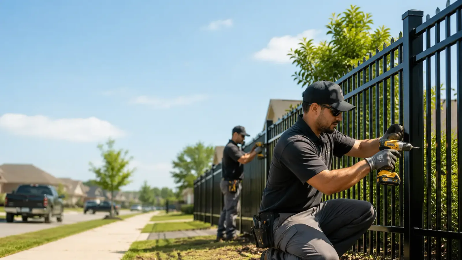 Metal Fence Installation in Eglin Afb, FL